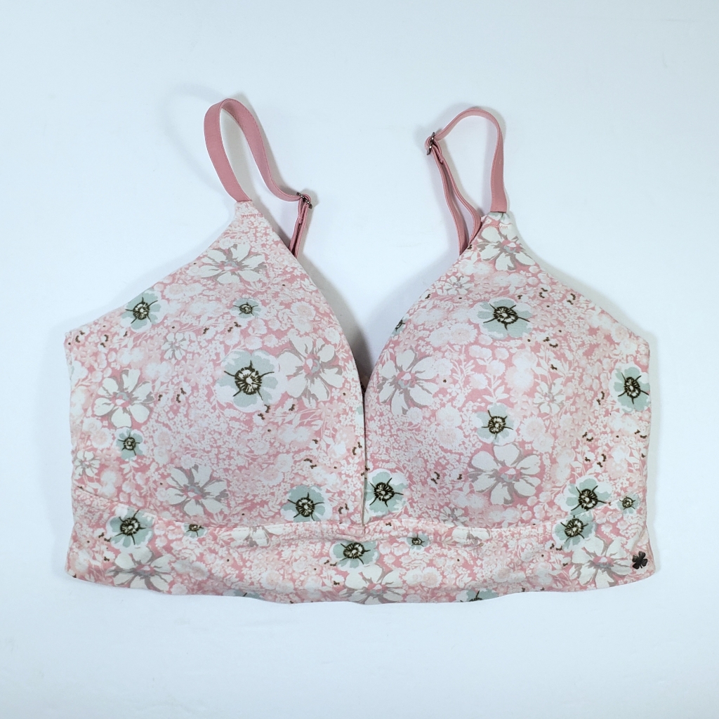 Lucky Brand Wireless Floral Jersey Knit Bra